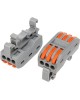 Клемма REXANT (07-5238-05) Клемма СМК 222-423D проходная 3-полюсная, с креплением на DIN-рейку (0,08-4 мм ), серая (5 шт./уп.)