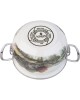 AGNESS 943-067 КАСТРЮЛЯ ЭМАЛИРОВАННАЯ СО СТЕКЛЯННОЙ КРЫШКОЙ, 2,8 Л ДИА. 20СМ