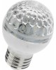 NEON-NIGHT Лампа светодиодная, диаметр 50мм, E27, 9 LED, 1Вт, КРАСНЫЙ, прозрачная колба, 230В