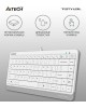 A4TECH Клавиатура Fstyler FK11, USB, белый [fk11 usb (white)]