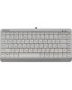 A4TECH Клавиатура Fstyler FK11, USB, белый [fk11 usb (white)]