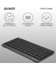 A4TECH Клавиатура Fstyler FBK11 черный/серый USB беспроводная BT/Radio slim