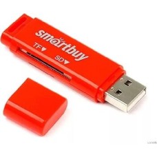 Карт-ридер SMARTBUY (SBR-715-R) красный