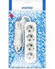 Удлинитель с заземлением SMARTBUY (SBE-16-4-05-Z) 4 гнз х 5,0 м (16А/3.5кВт, ПВС 3х1.0)
