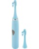 Зубная щетка HOMESTAR HS-6004 с доп. насадкой, голубая