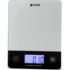 Весы кухонные электронные VITEK VT-8010 серый