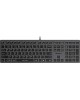 A4TECH Клавиатура Fstyler FX60H, USB, серый [fx60h grey/white]