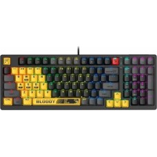 A4TECH Клавиатура Bloody S98, USB, желтый серый [sports lime]