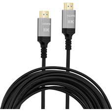 DIGMA Кабель аудио-видео HDMI 2.1 AOC HDMI (m)/HDMI (m) 50м. позолоч.конт. черный (HDMI-AOC2.1-50)