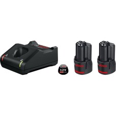 BOSCH Батарея аккумуляторная GBA 12В 2Ач Li-Ion (З/У в компл.) (1600A019R8)