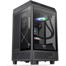 THERMALTAKE Корпус miniITX The Tower 100, Midi-Tower, без БП, черный [ca-1r3-00s1wn-00]