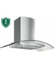 ELIKOR Вытяжка каминная Аметист S4 90Н-700-Э4Д, нержавеющая сталь/тонированное стекло, кнопочное управление [940698]