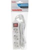 BURO Сетевой удлинитель BU-PS3.3/W 3м (3 розетки) белый (пакет ПЭ)