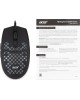 ACER Мышь проводная OMW135, игровая, оптическая, USB, 6400dpi, черный [zl.mceee.019]