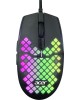 ACER Мышь проводная OMW135, игровая, оптическая, USB, 6400dpi, черный [zl.mceee.019]