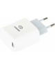 DIGMA Сетевое зар./устр. DGW2C 20W 3A (PD) USB-C универсальное белый (DGW2C0F010WH)