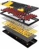 A4TECH Клавиатура Bloody S98, USB, желтый серый [sports lime]