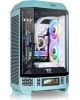 THERMALTAKE Корпус The Tower 300 Turquoise голубой без БП mATX 8x120mm 6x140mm 2xUSB3.0 audio bott PSU