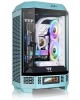 THERMALTAKE Корпус The Tower 300 Turquoise голубой без БП mATX 8x120mm 6x140mm 2xUSB3.0 audio bott PSU