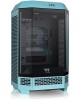 THERMALTAKE Корпус The Tower 300 Turquoise голубой без БП mATX 8x120mm 6x140mm 2xUSB3.0 audio bott PSU