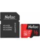 NETAC Карта памяти microSDHC UHS-I U1 P500 Extreme Pro 16 ГБ, 90 МБ/с, Class 10, NT02P500PRO-016G-R, 1 шт., переходник SD