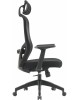 Кресло компьютерное CACTUS Кресло CS-MC515-BK, на колесиках, сетка/ткань, черный