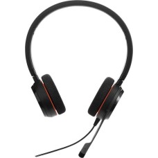 JABRA Гарнитура Evolve 20 MS Stereo, для контактных центров, накладные, проводные, черный [4999-823-109]