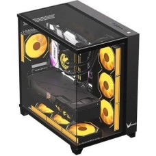FORMULA Корпус Crystal Z9 FLOE черный без БП ATX 2xUSB3.0 audio bott PSU