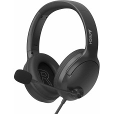 A4TECH Гарнитура Fstyler FH280U, для компьютера, мониторные, проводные, черный