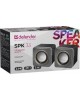 Акустика 2.0 DEFENDER (65633) SPK 33 чёрный/оранжевый