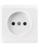 Розетка SMARTBUY (SBE-03w-10-S1-N-c) Юпитер, 1-местная, белый