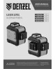 Лазерный уровень DENZEL Лазерный уровень мультипризм. LXI 360-3 Green, 30 м, 520 нм, акк. Li 2800 mAh, резьба 1/4 35079