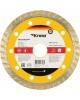 Диск алмазный KRANZ (KR-90-0101-2) Диск алмазный двойной, сегментный, 125х22,2мм, сухая резка