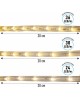 NEON-NIGHT Дюралайт LED трехжильный 230В 13мм 36LED/м СИНИЙ свечение с динамикой модуль 4м бухта 100м