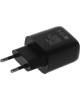 BURO Сетевое зар./устр. BUWG1 18W 3A (QC) USB-A универсальное черный (BUWG18P100BK)
