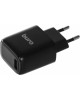 BURO Сетевое зар./устр. BUWG1 18W 3A (QC) USB-A универсальное черный (BUWG18P100BK)