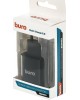 BURO Сетевое зар./устр. BUWG1 18W 3A (QC) USB-A универсальное черный (BUWG18P100BK)