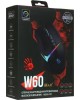 A4TECH Мышь Bloody W60 Max черный оптическая 10000dpi USB 7but (W60 MAX STONE BLACK)