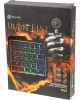 OKLICK Игровой блок Оклик 701G IRON FIST черный USB for gamer LED (подставка для запястий) (1196590)