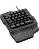 OKLICK Игровой блок Оклик 701G IRON FIST черный USB for gamer LED (подставка для запястий) (1196590)
