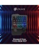 OKLICK Игровой блок Оклик 701G IRON FIST черный USB for gamer LED (подставка для запястий) (1196590)