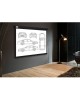 CACTUS Экран Wallscreen CS-PSW-213x213, 213х213 см, 1:1, настенно-потолочный белый
