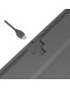 A4TECH Клавиатура Bloody WS98 Pixels Red, USB, Bluetooth/Радиоканал, темно-серый + белый