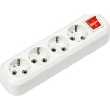 колодка SMARTBUY (SBE-16-4-00-ZS) колодка 4 гнз. 16а/3,5квт, c /з