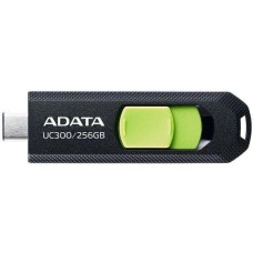 A-DATA Флеш Диск 256GB Type-C UC300 ACHO-UC300-256G-RBK/GN USB3.2 черный/зеленый