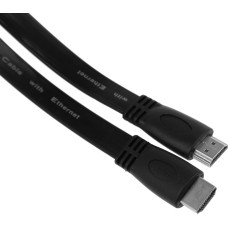 NONAME Кабель аудио-видео High Speed ver.1.4 Flat HDMI (m)/HDMI (m) 2м. черный