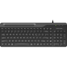 A4TECH Клавиатура Fstyler FK25 черный/серый USB slim