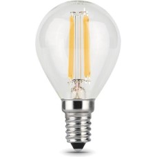GAUSS Лампа светодиодная Filament 11Вт цок.:E14 шар 220B 2700K св.свеч.бел.теп. (упак.:10шт) (105801111)