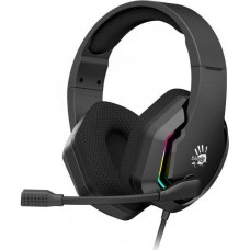 A4TECH Гарнитура игровая Bloody G260p, для компьютера, мониторные, проводные, черный