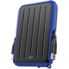 SILICON POWER Внешний диск HDD Armor A66 SP020TBPHD66SS3B, 2ТБ, синий